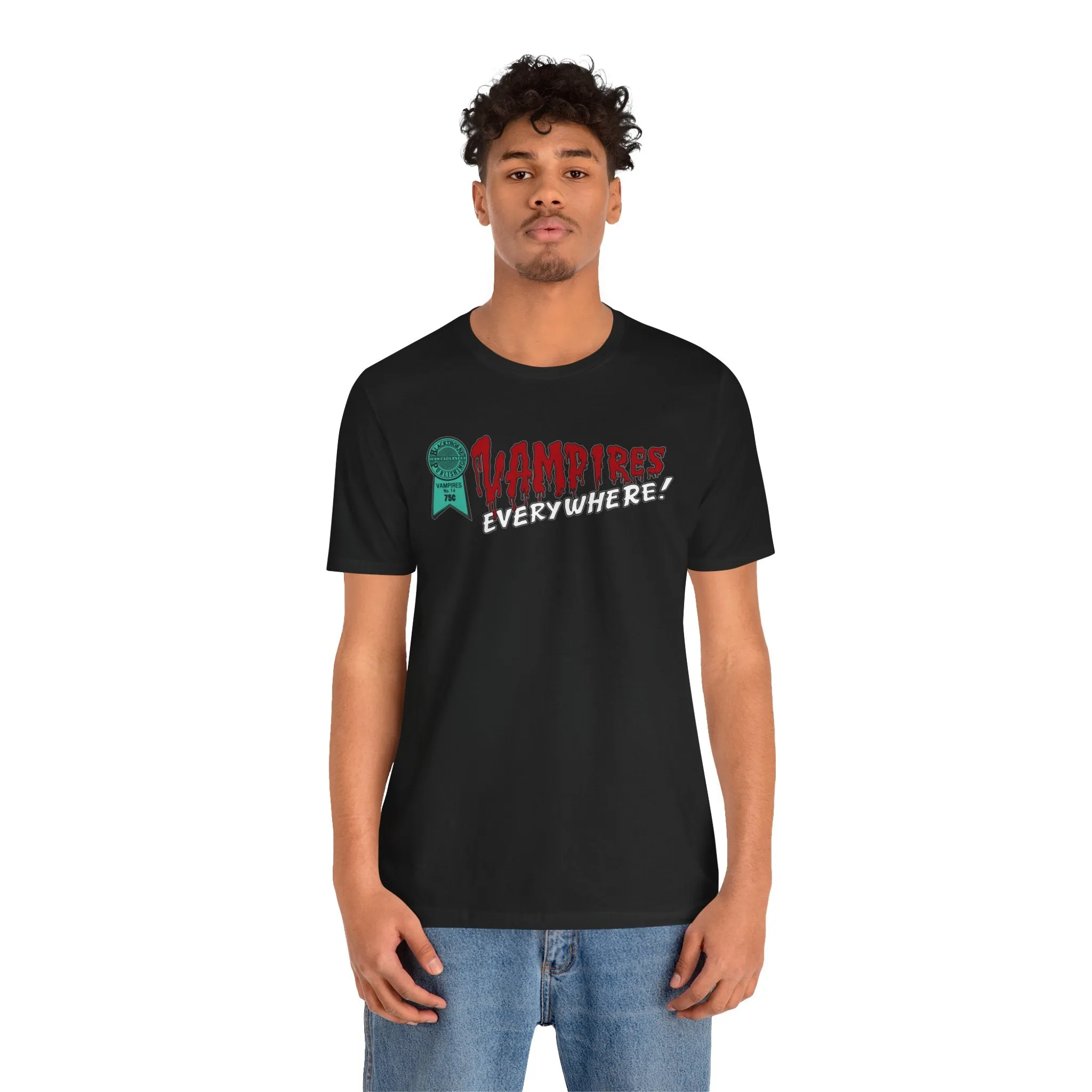 Vampires Everywhere Comic Unisex Jersey Short Sleeve Tee