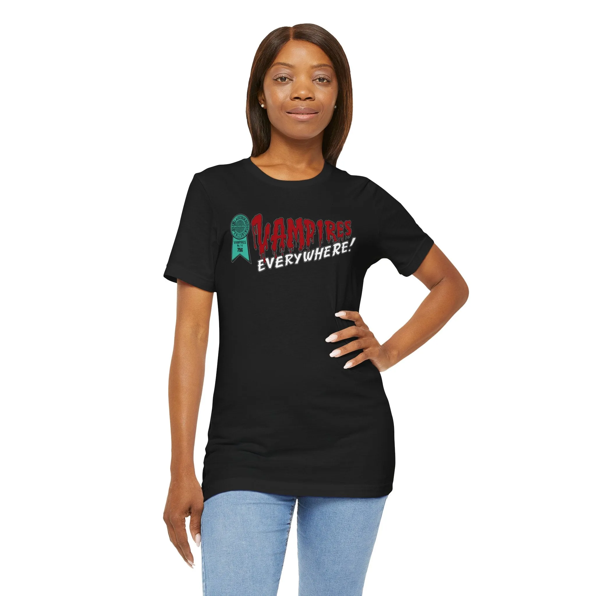 Vampires Everywhere Comic Unisex Jersey Short Sleeve Tee