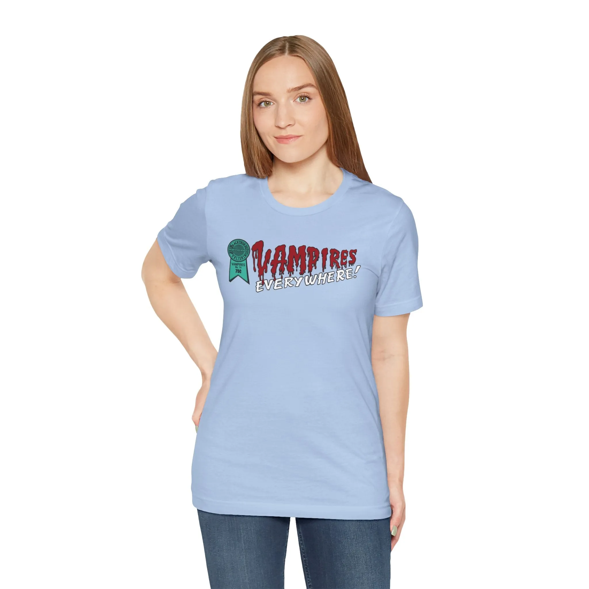 Vampires Everywhere Comic Unisex Jersey Short Sleeve Tee