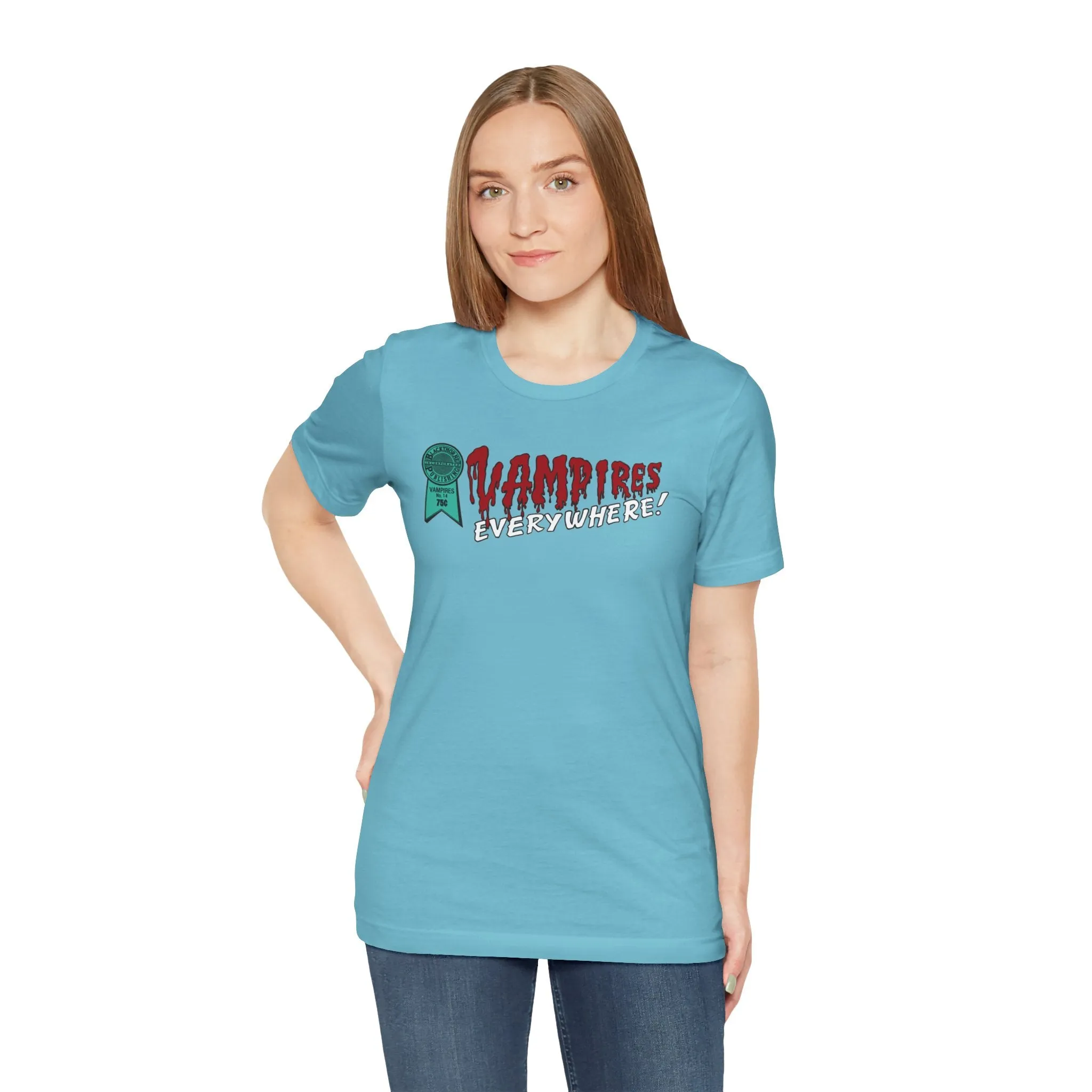Vampires Everywhere Comic Unisex Jersey Short Sleeve Tee