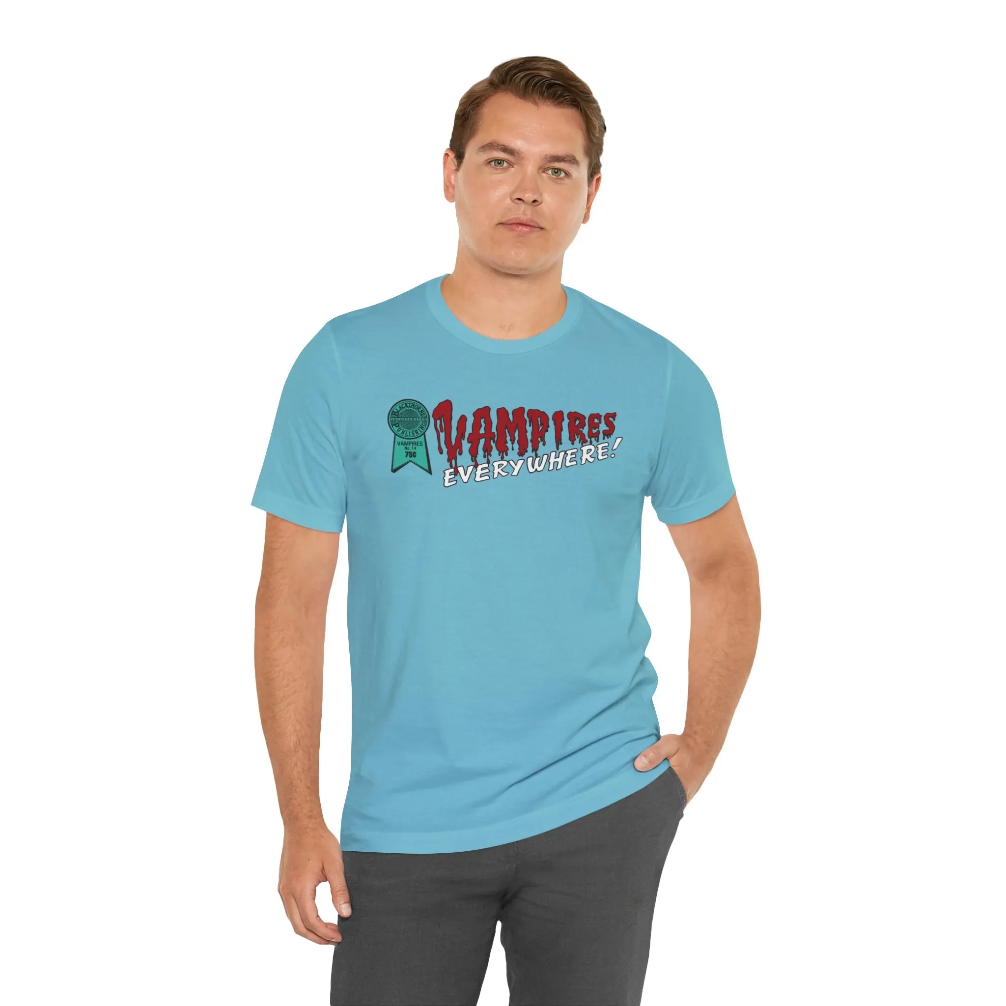 Vampires Everywhere Comic Unisex Jersey Short Sleeve Tee