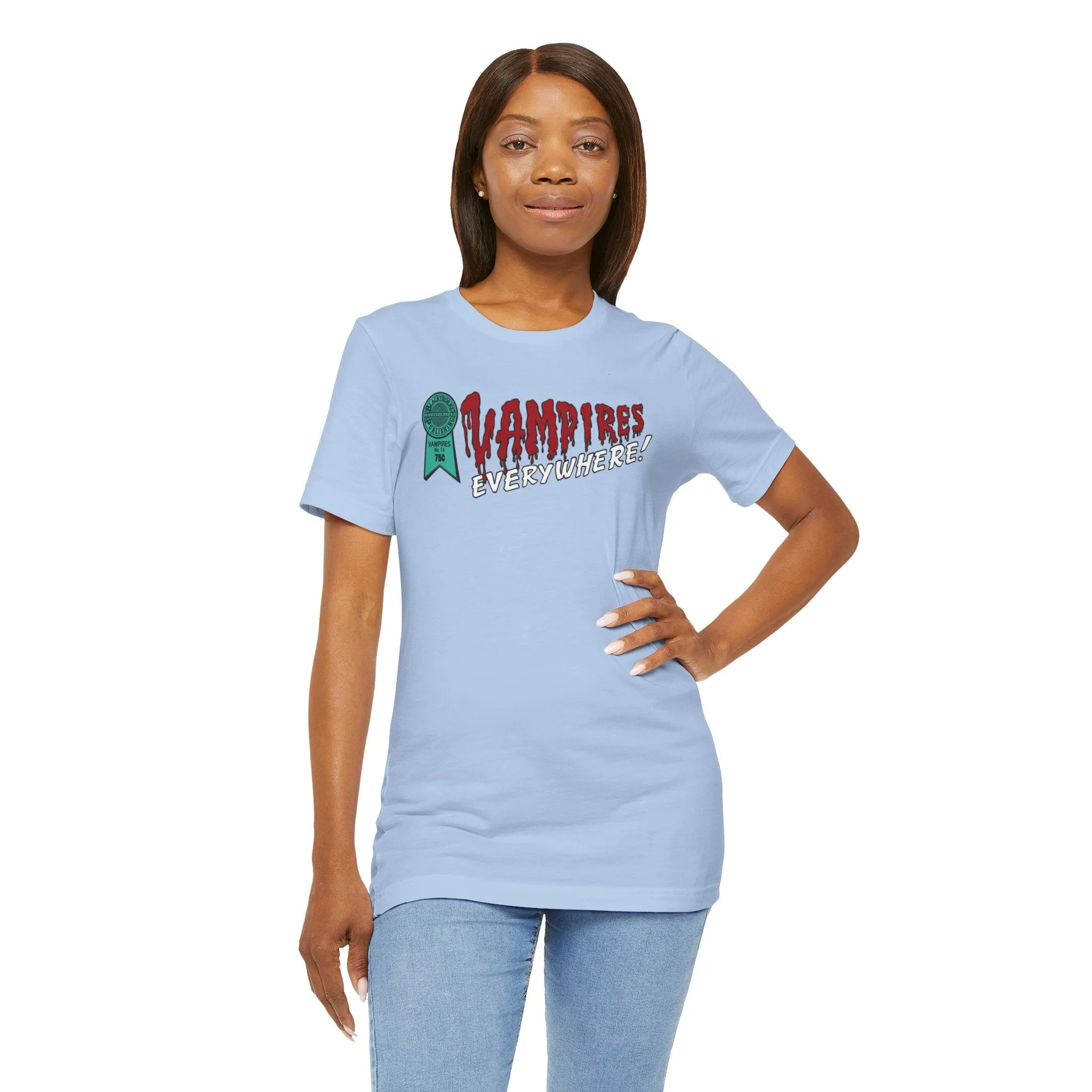 Vampires Everywhere Comic Unisex Jersey Short Sleeve Tee