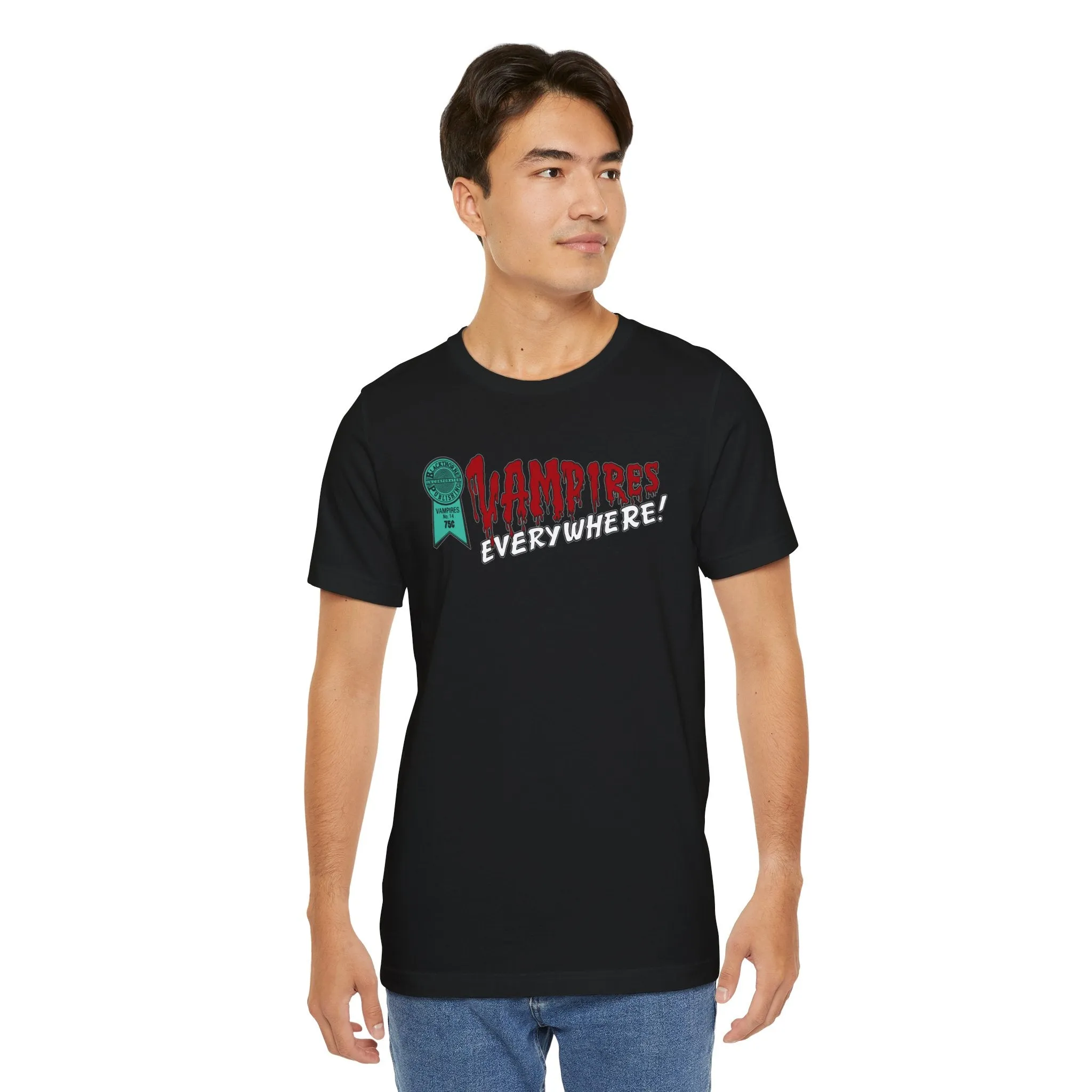 Vampires Everywhere Comic Unisex Jersey Short Sleeve Tee