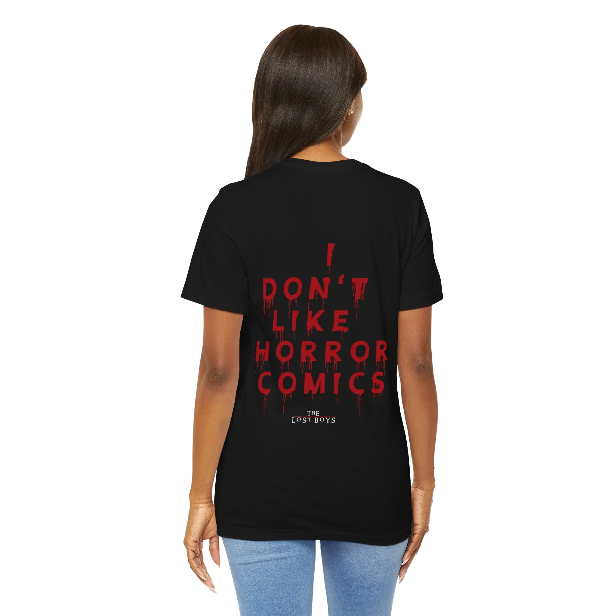Vampires Everywhere / I don't like scary comics /  Unisex Jersey Short Sleeve Tee