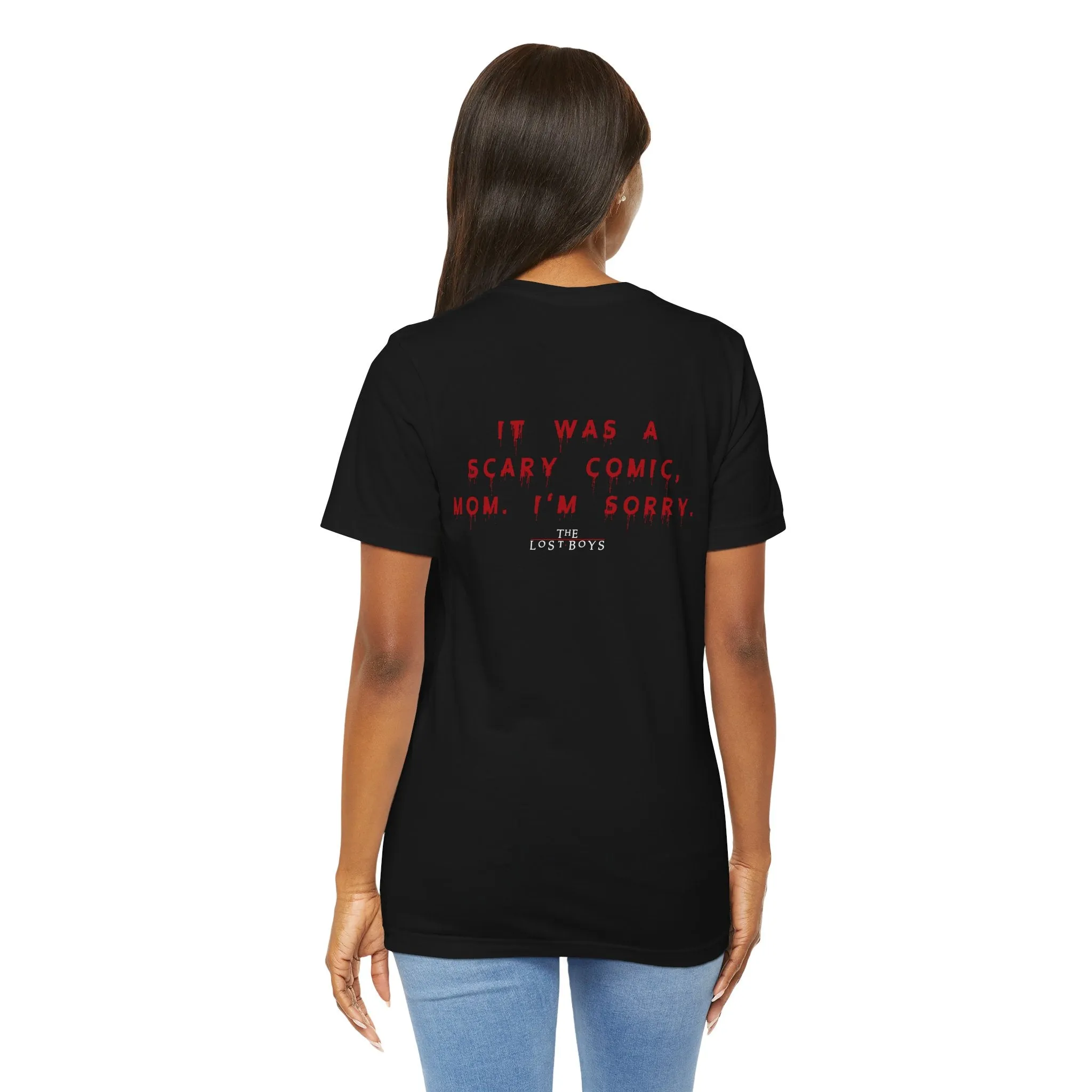 Vampires Everywhere / It was a scary comic / Unisex Jersey Short Sleeve Tee