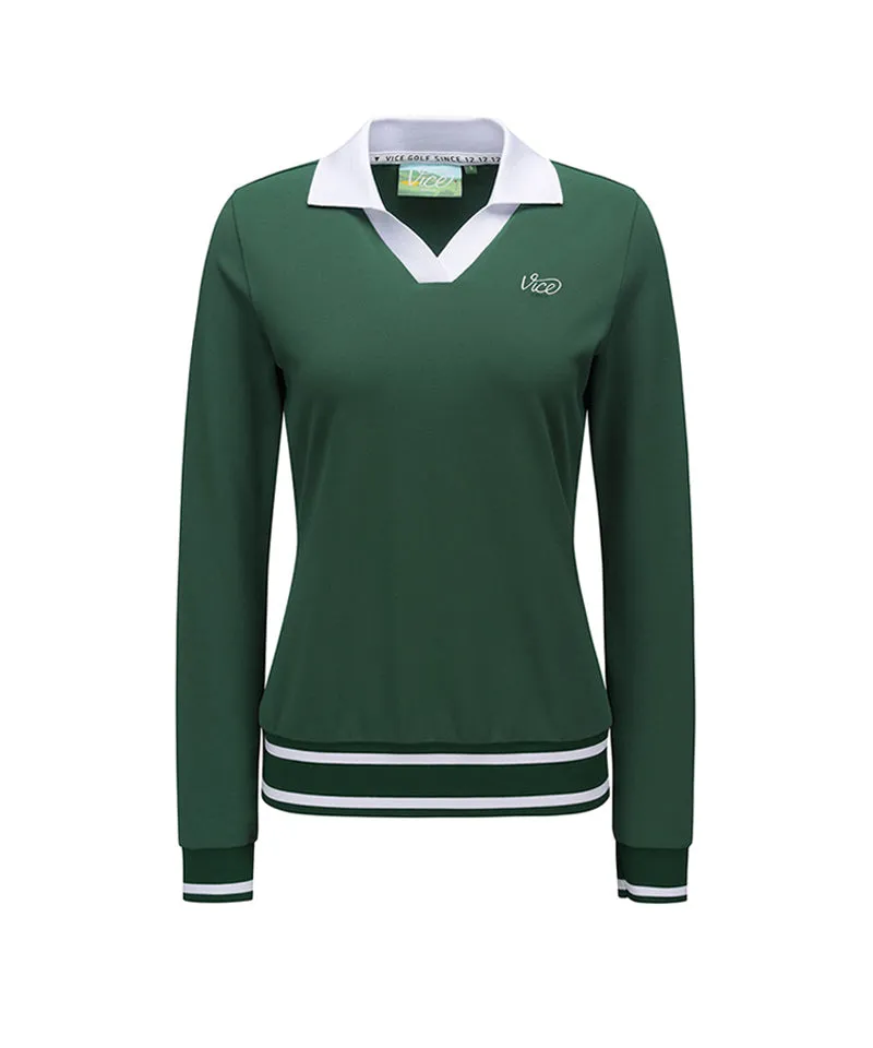 Vice Golf Atelier Women Essential  T-Shirt - D/Green