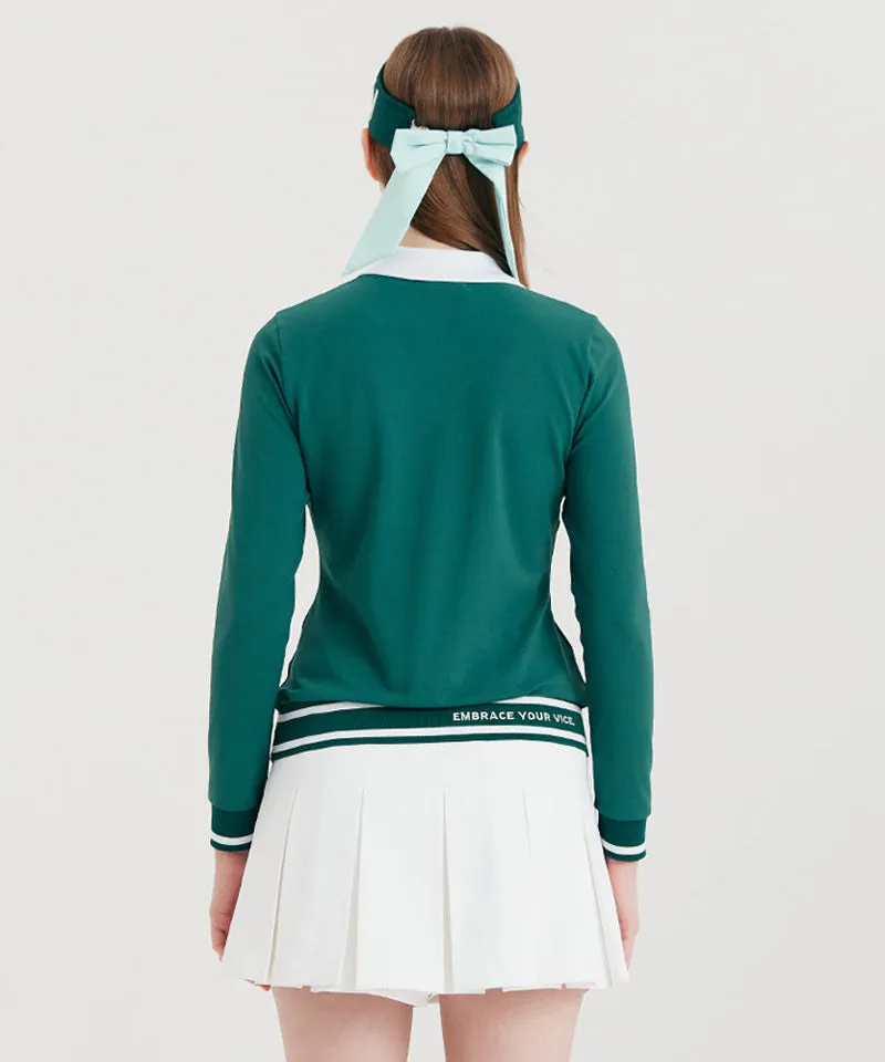 Vice Golf Atelier Women Essential  T-Shirt - D/Green