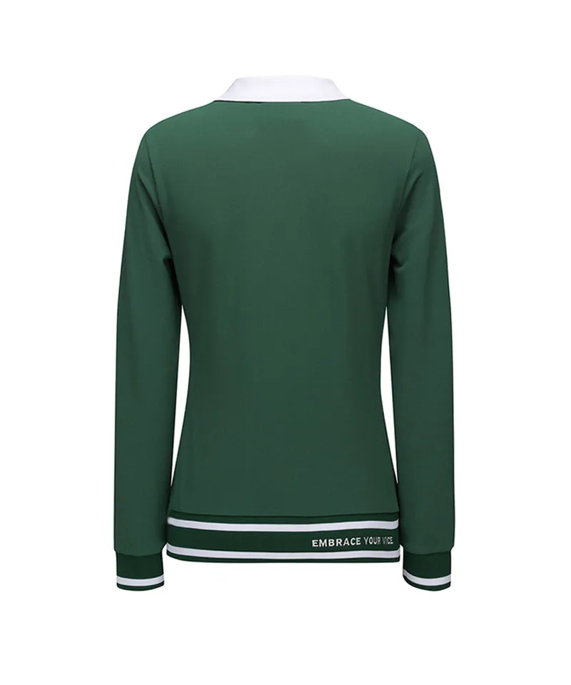 Vice Golf Atelier Women Essential  T-Shirt - D/Green