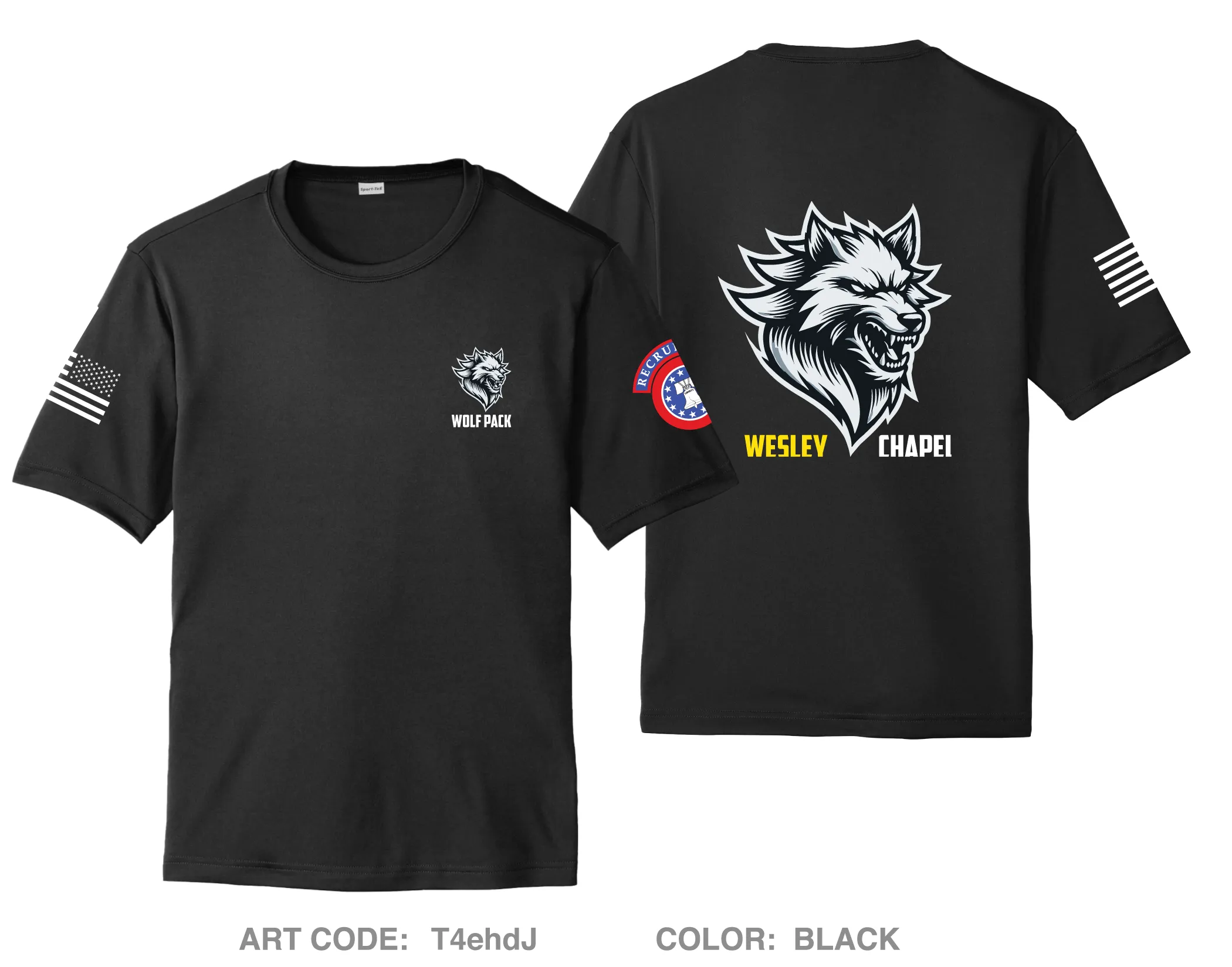 Wesley Chapel recruiting center Hi-Tech Performance Unisex SS Tee - T4ehdJ