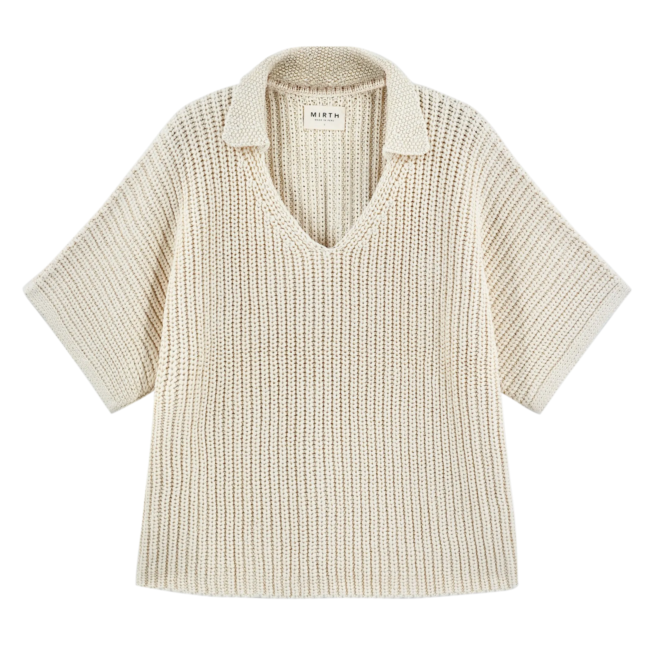 Westport Knit Top in Bone