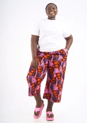 Wide Leg Pants - Red Wings