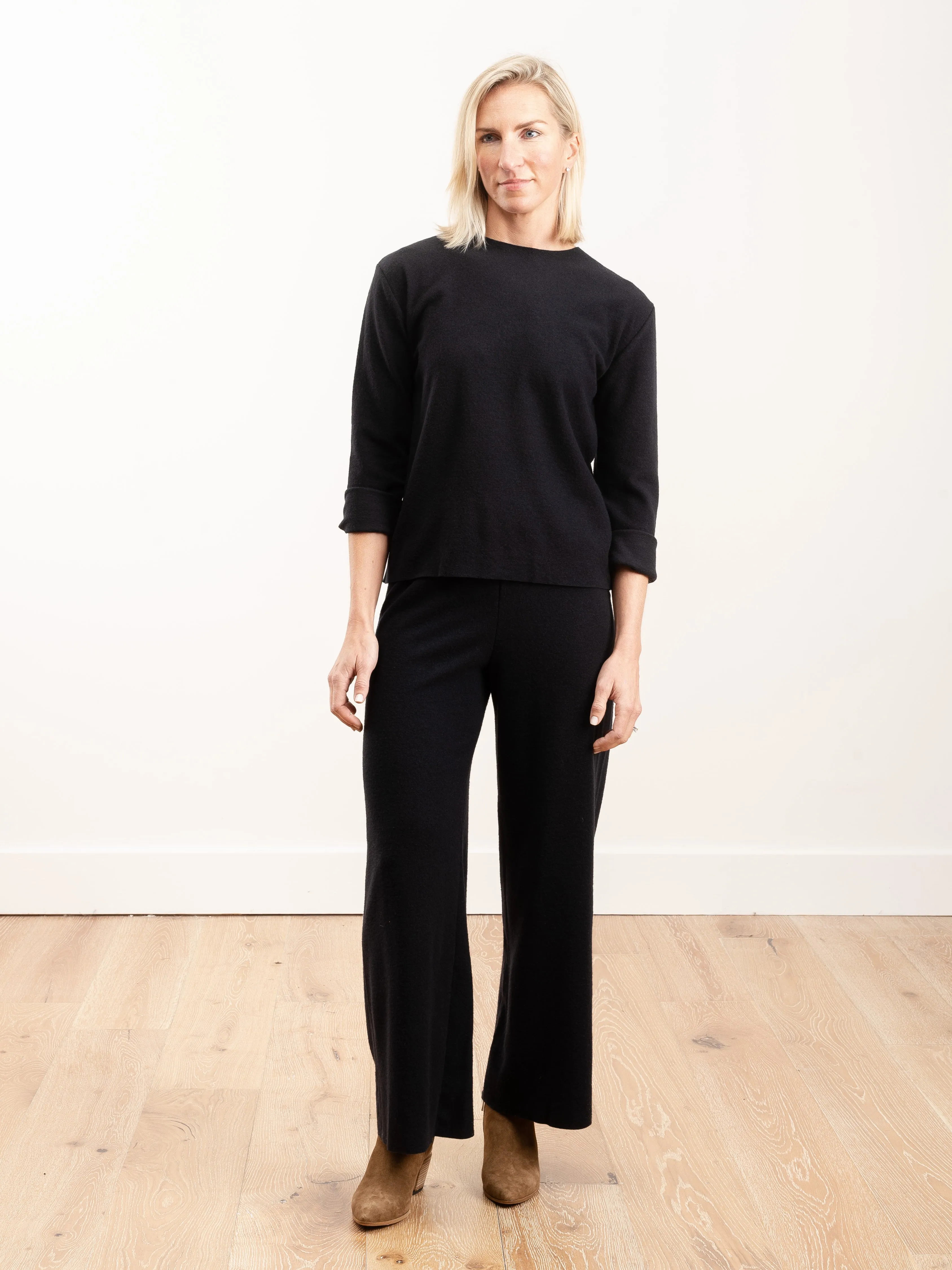 wide pants - midnight