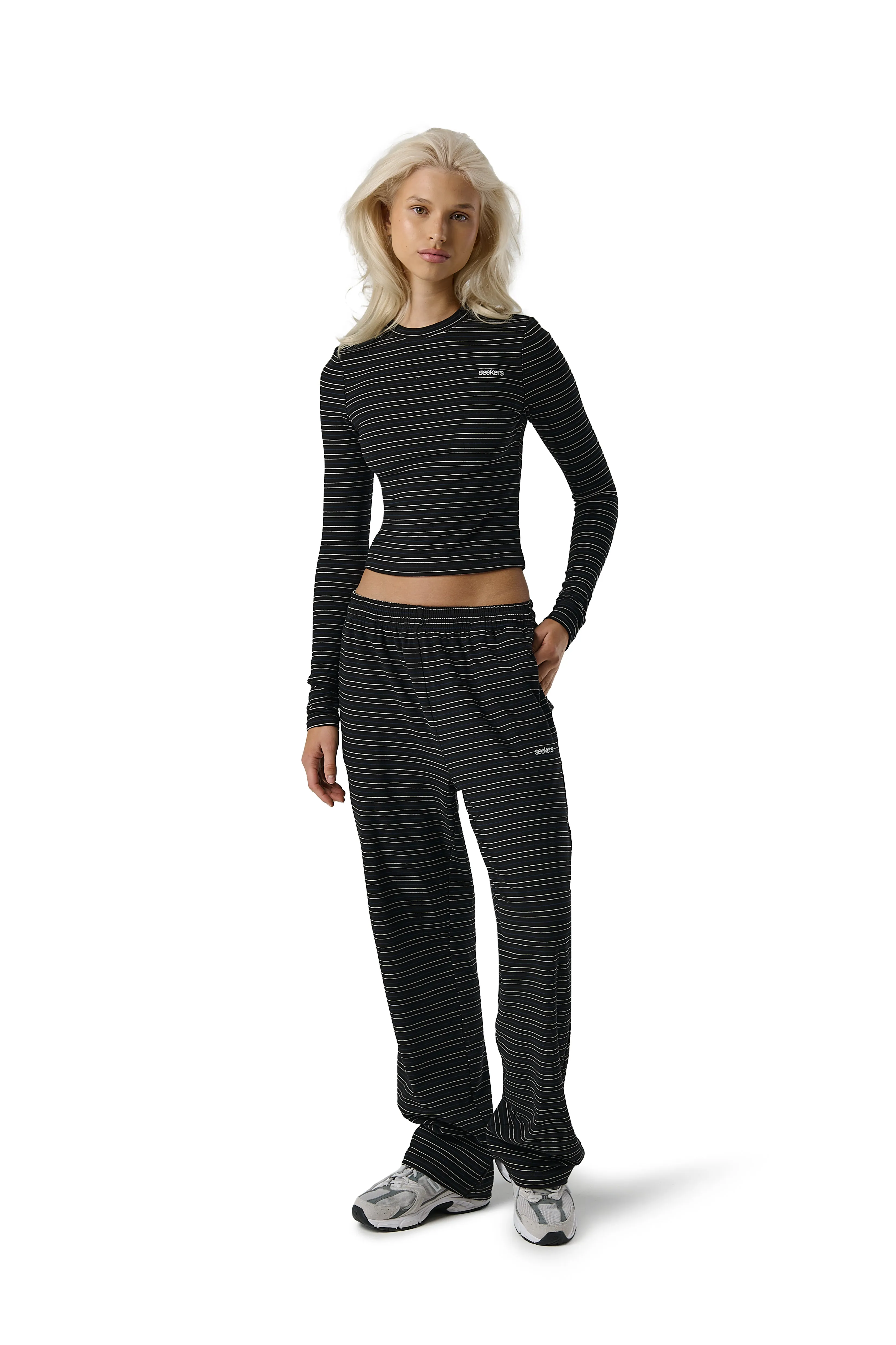 Wilbur Soft Wide Leg Pants in Black