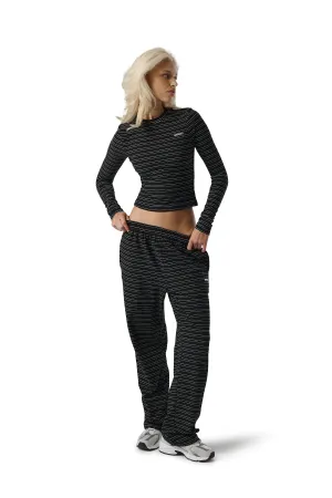 Wilbur Soft Wide Leg Pants in Black