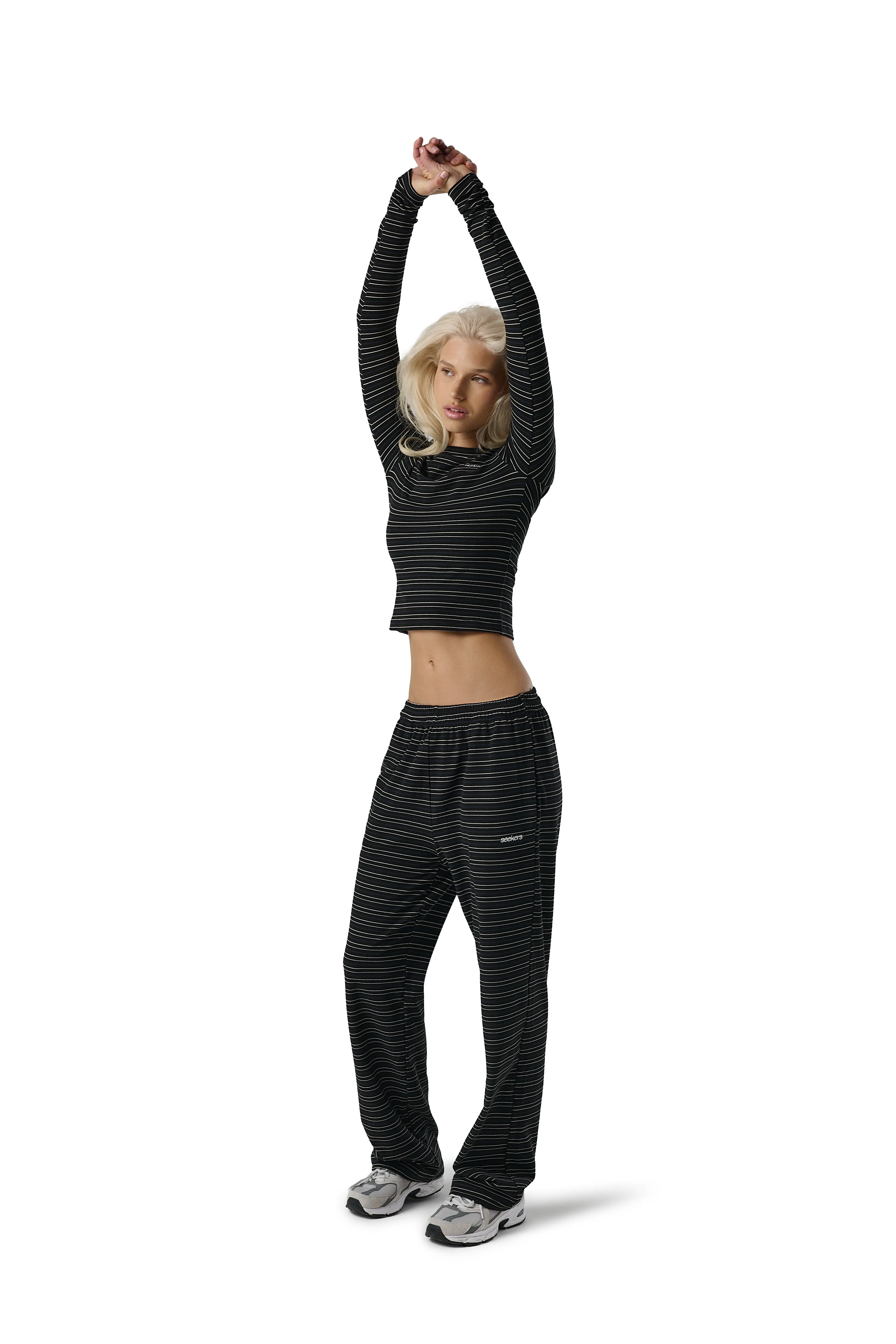 Wilbur Soft Wide Leg Pants in Black