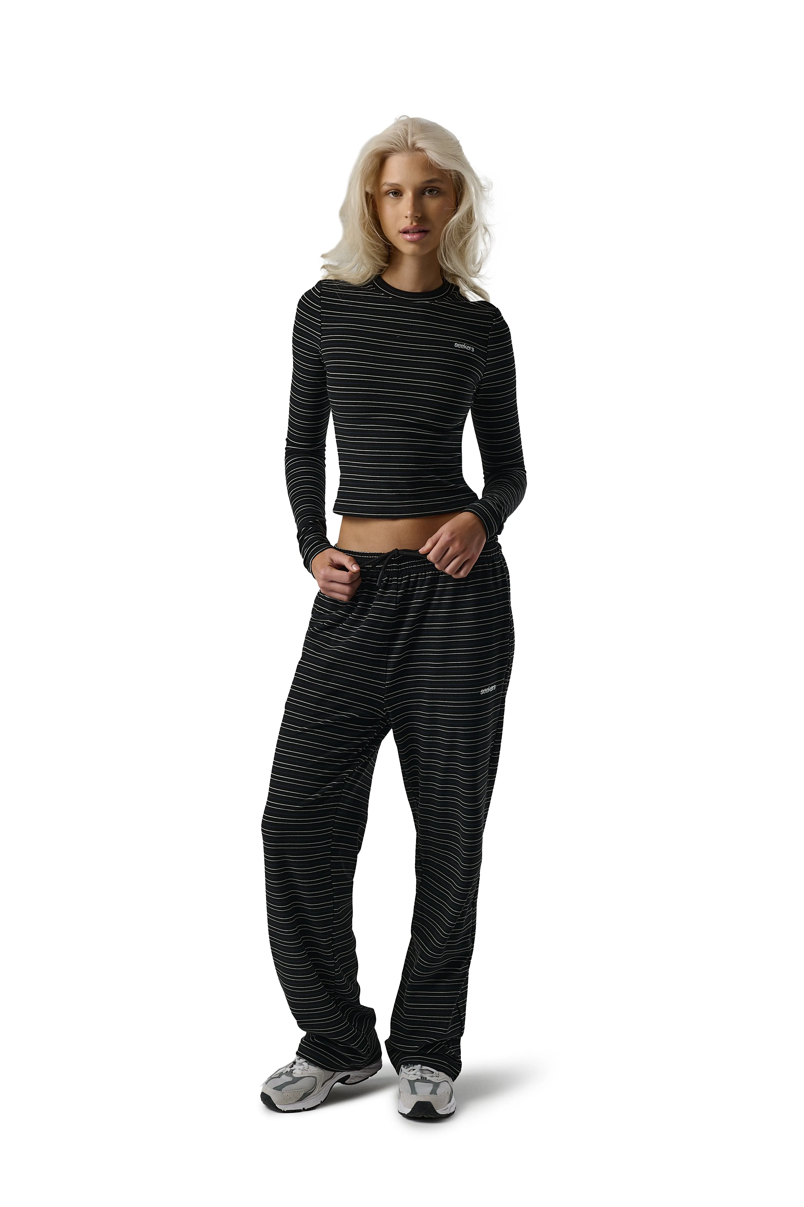 Wilbur Soft Wide Leg Pants in Black