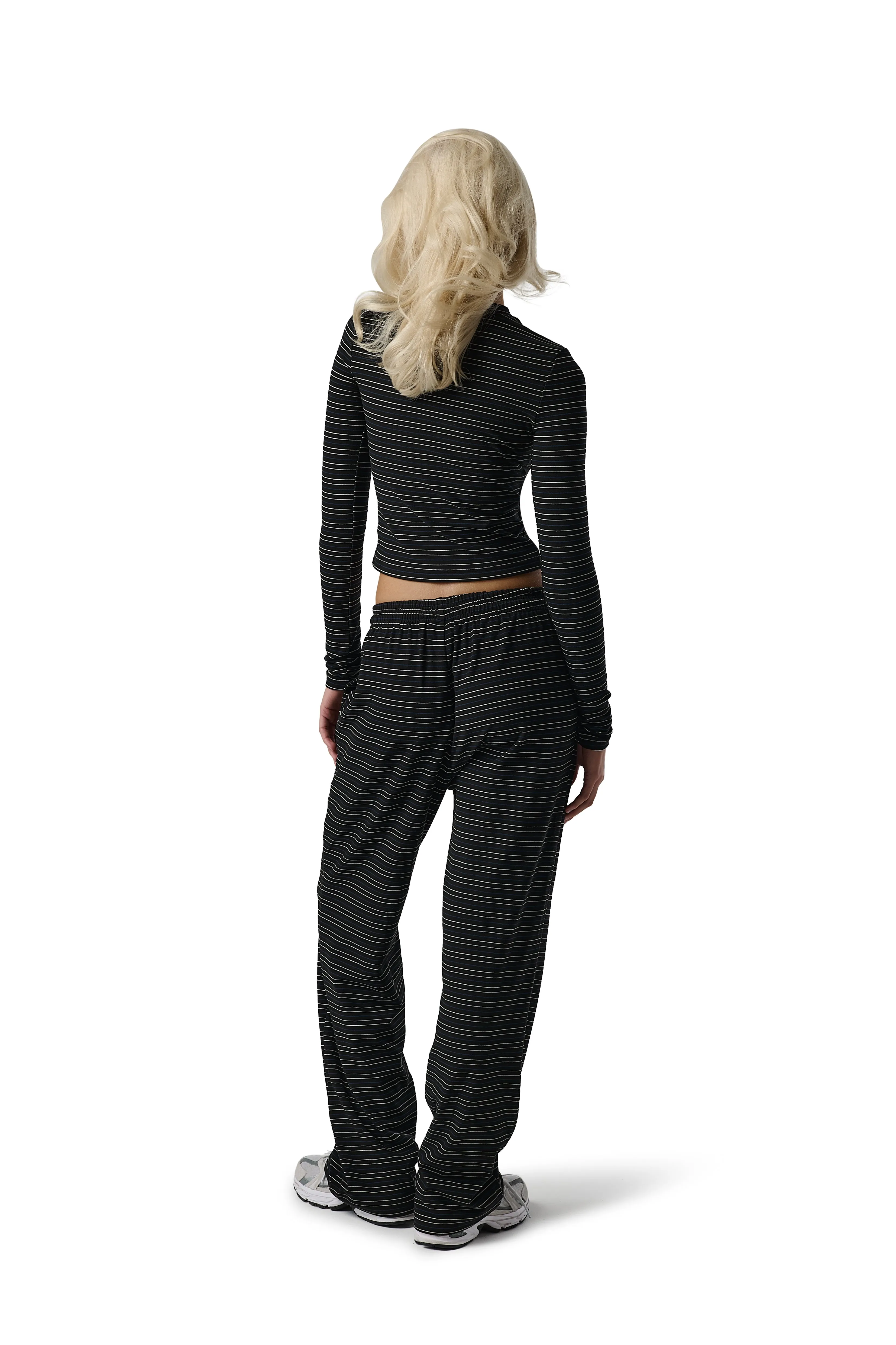 Wilbur Soft Wide Leg Pants in Black