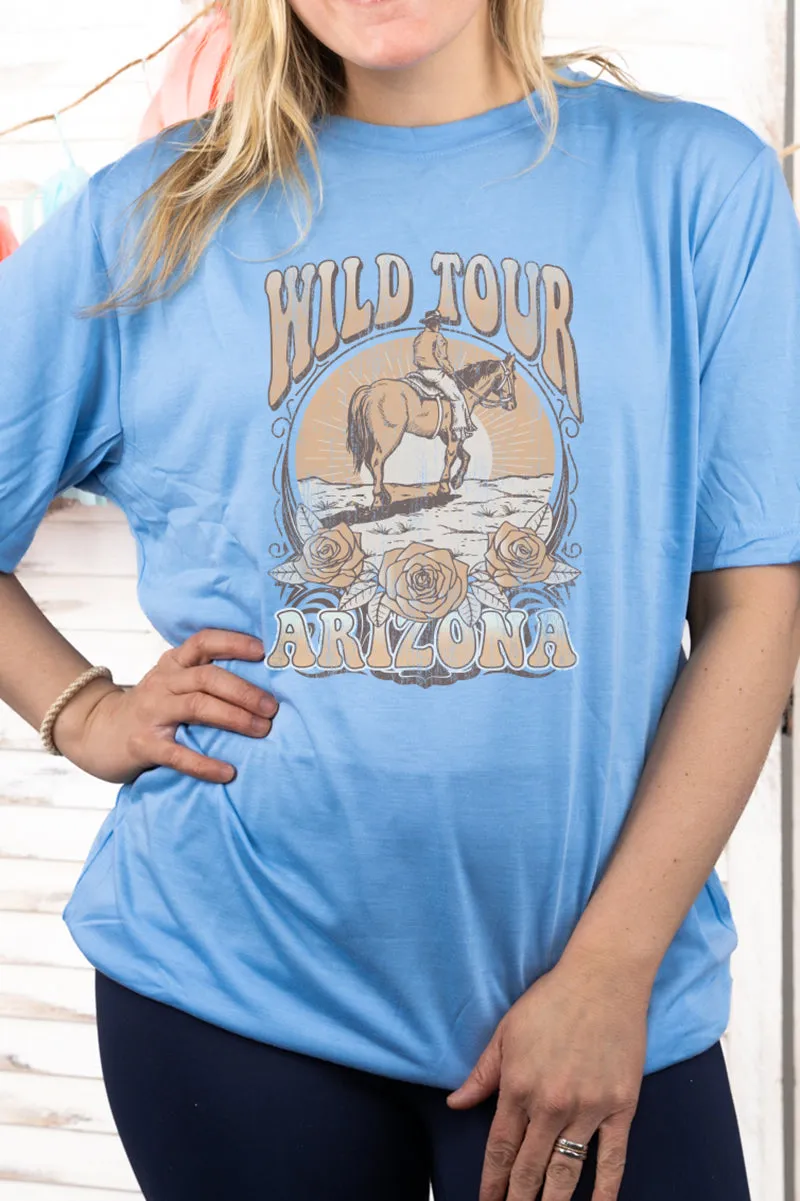 Wild Tour Cowboy Adult Fusion ChromaSoft Performance T-Shirt