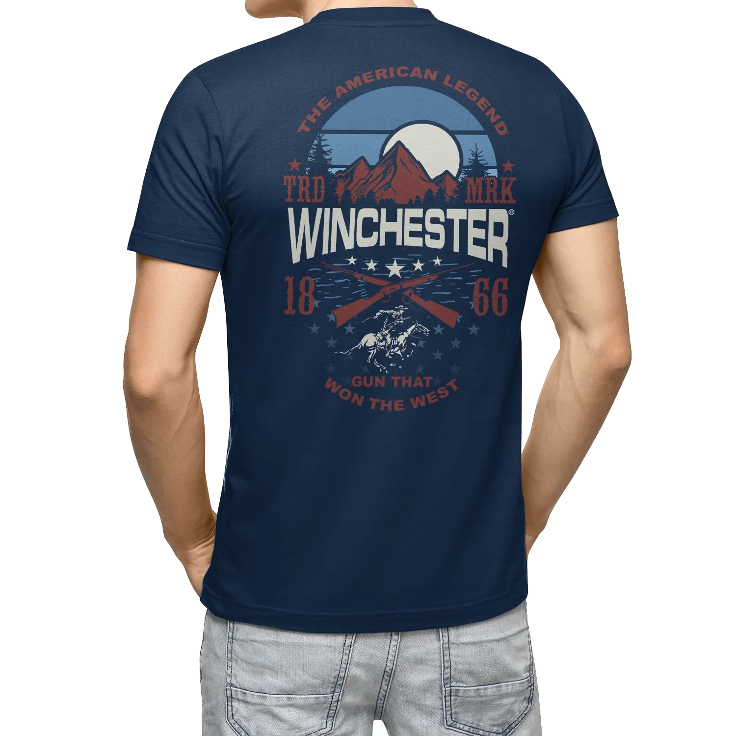 Winchester Pro - Mountain View Rider - Short Sleeve T-Shirt