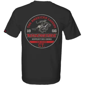 Winchester Pro - Rider in Circle - Short Sleeve T-Shirt