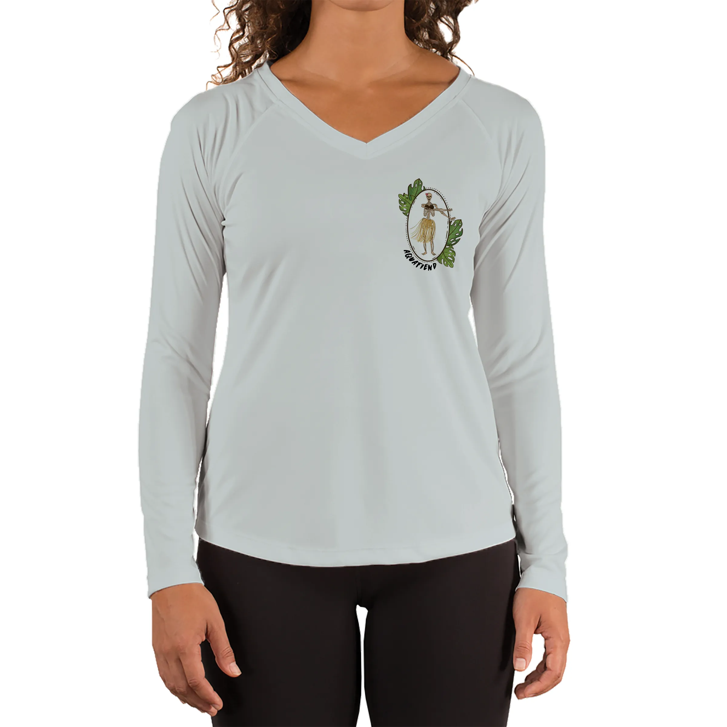 Women's Hula Girl Gray
