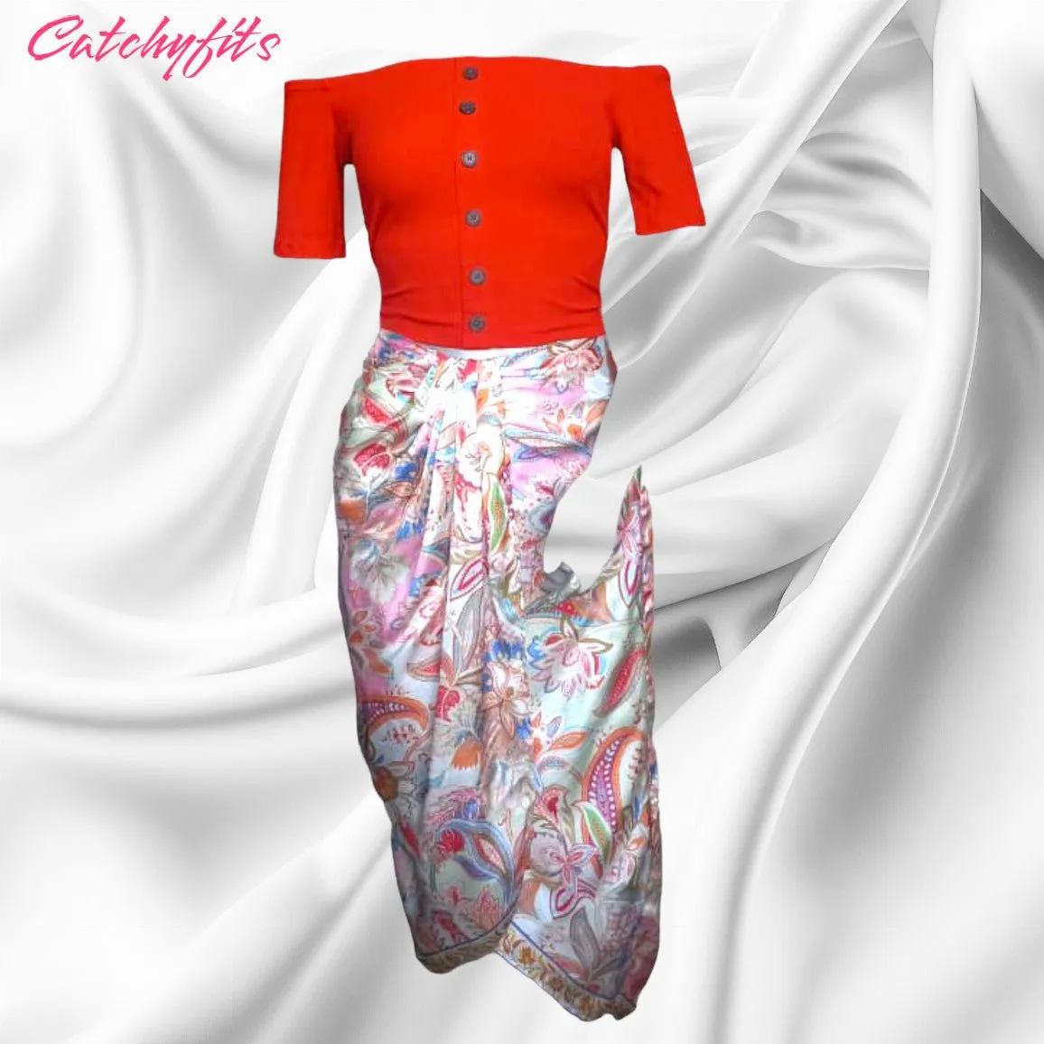 Women's – Lightweight, Flowy Cover-Up wrapper skirt for Summer & Vacation