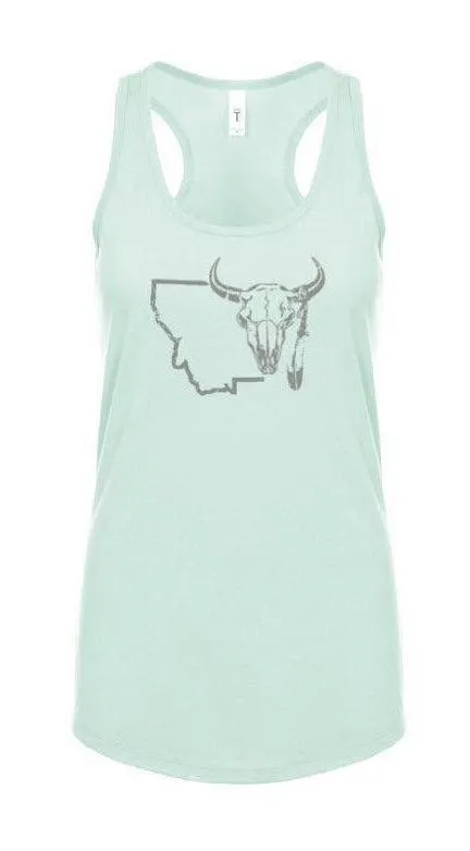 Womens MT Bison Racerback Tank