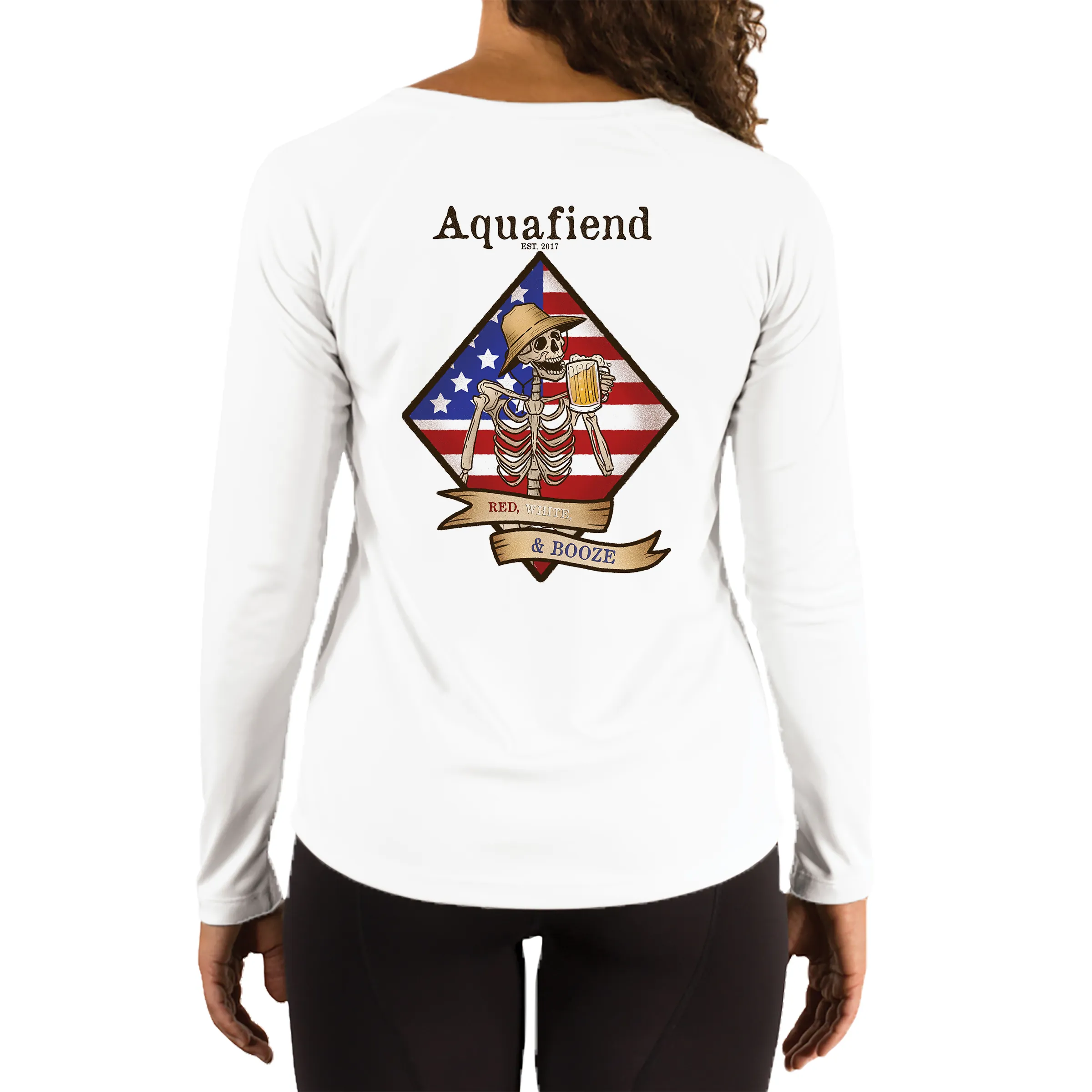 Women's Red White & Booze White