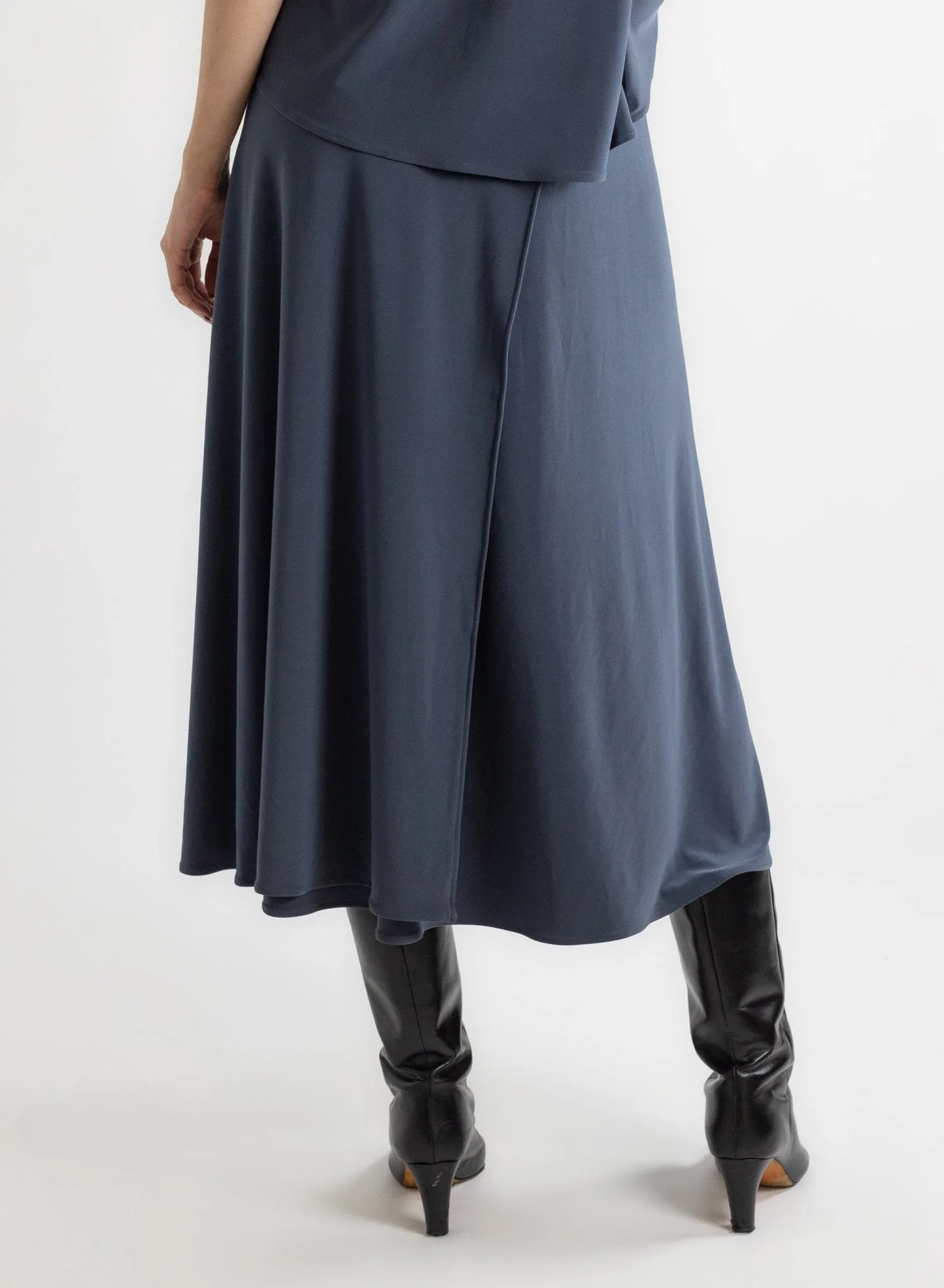 Wrap Skirt - Charcoal