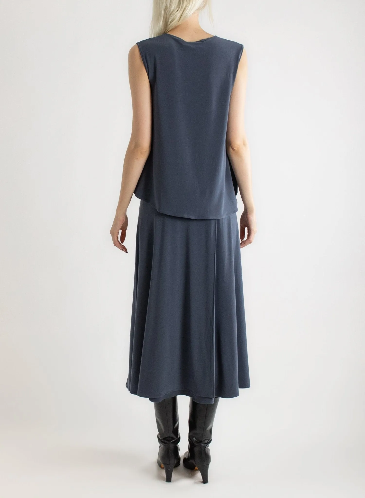 Wrap Skirt - Charcoal