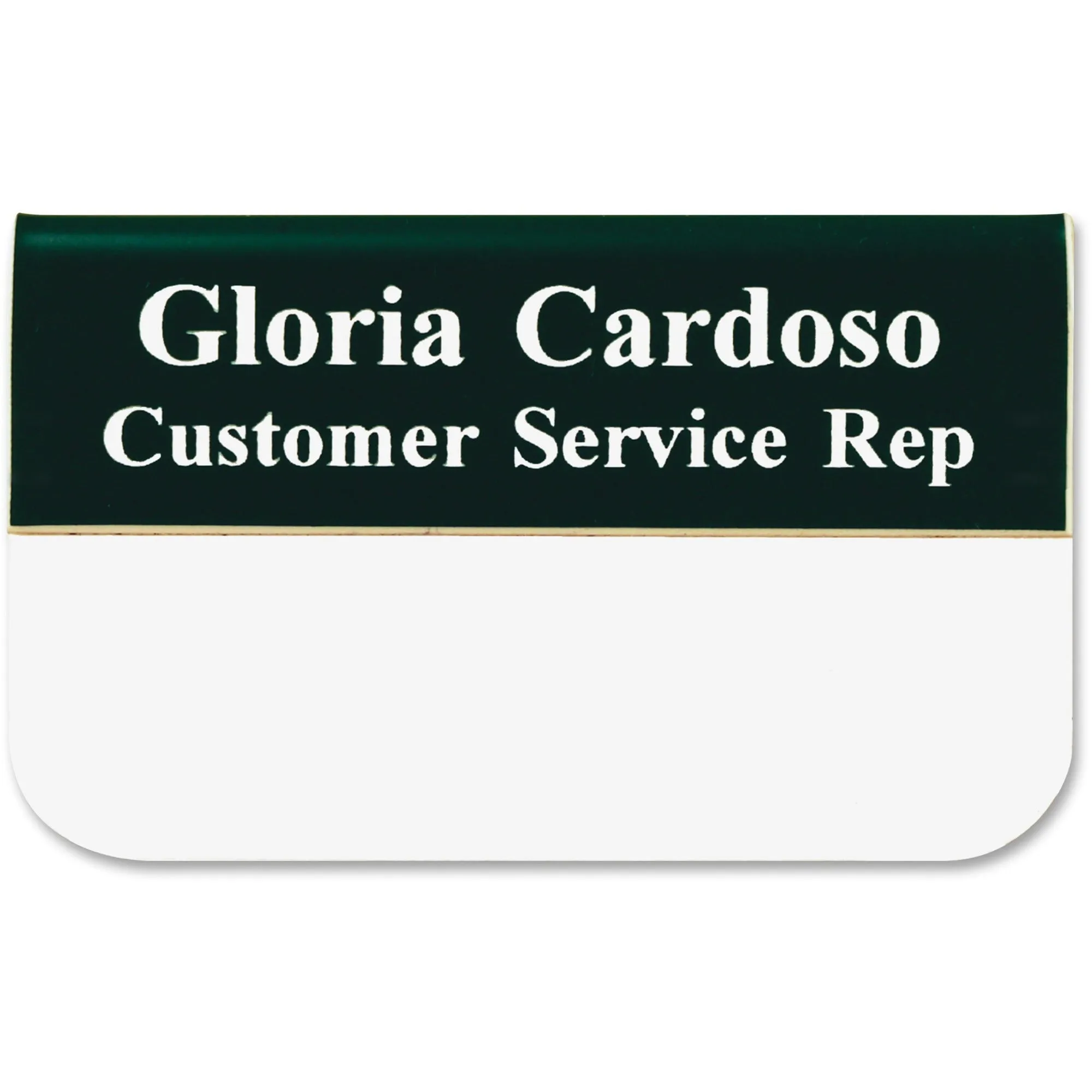 Xstamper 1"x3" Pocket Name Badge with Logo