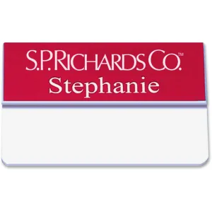Xstamper 3/4"x3" Pocket Name Badge with Logo