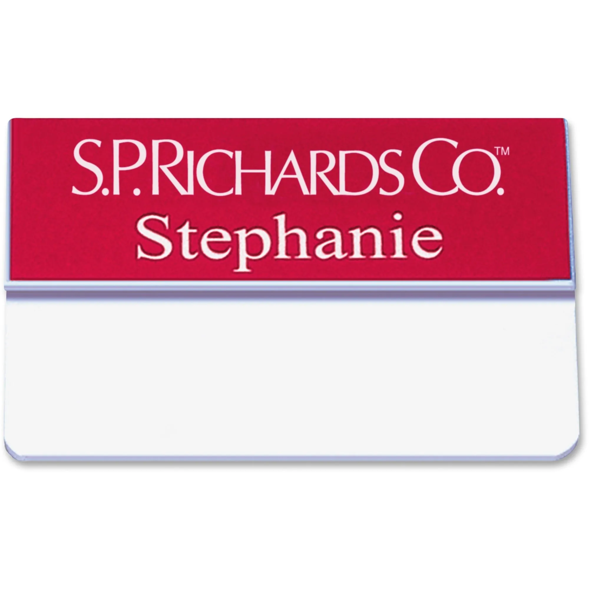 Xstamper 3/4"x3" Pocket Name Badge with Logo