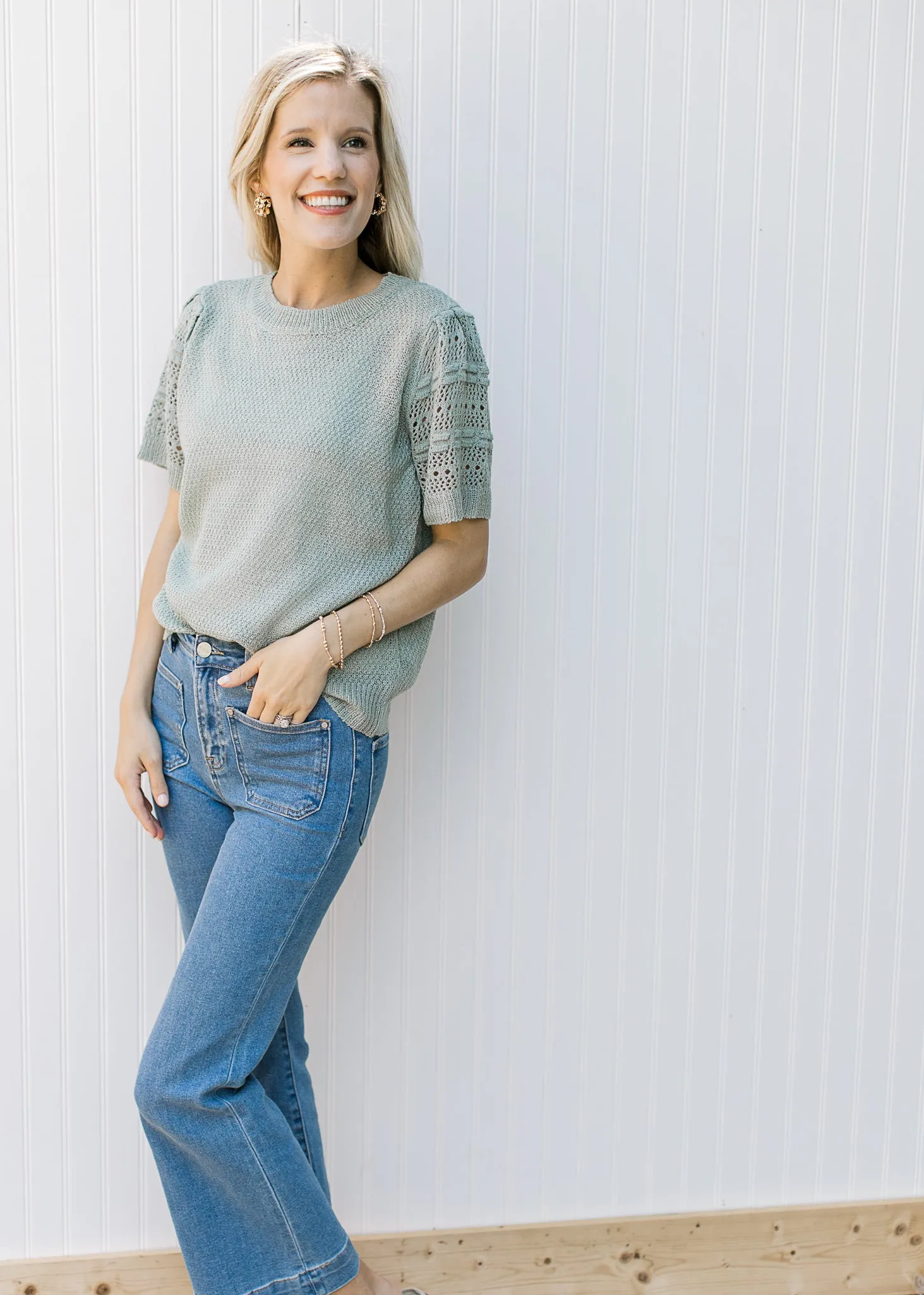 XZ Sweetly Sage Top