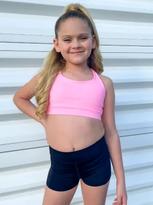 Youth Worldwide Sports Bra - Light Pink