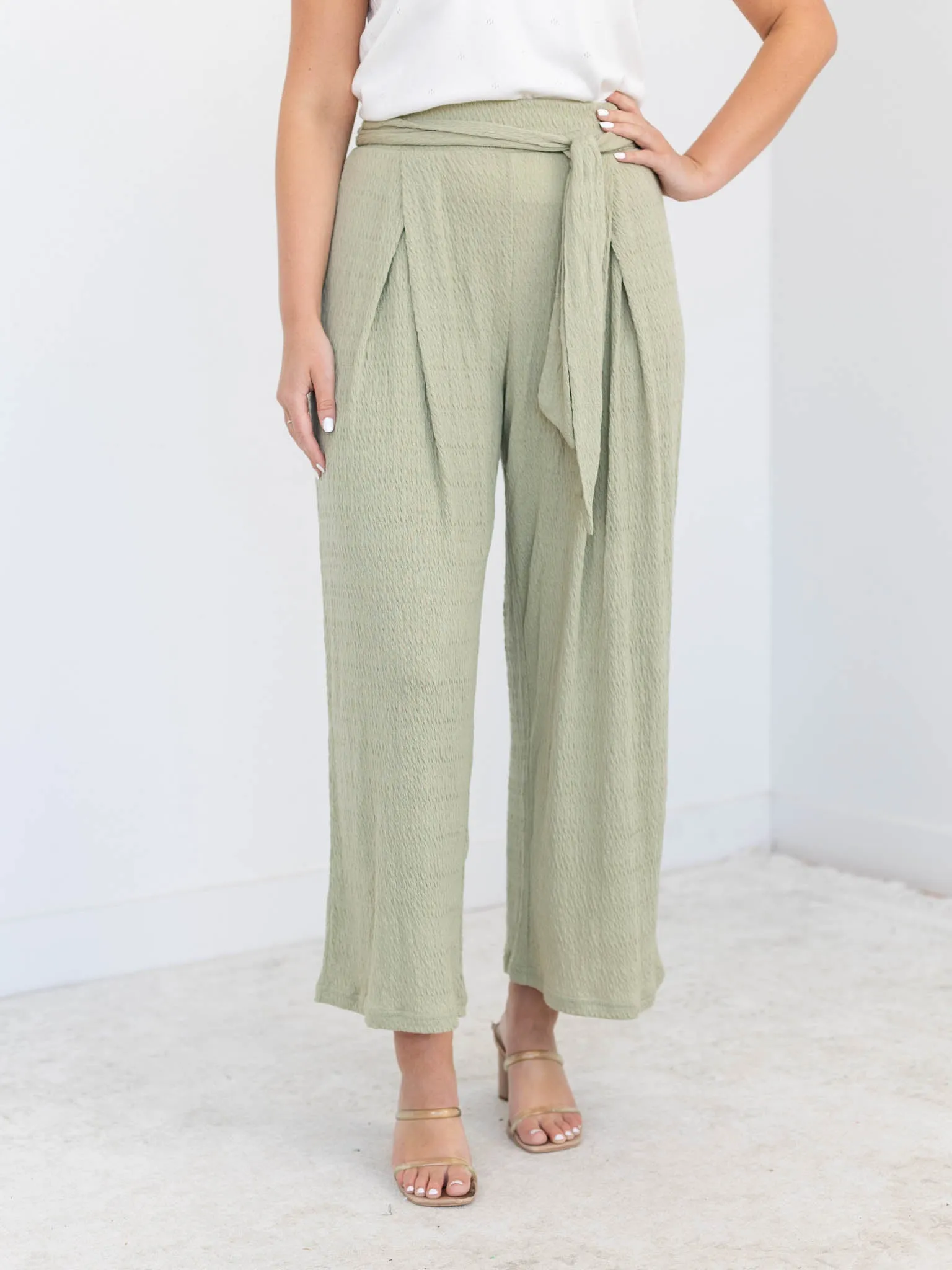 Z Supply Isla Pucker Knit Pant
