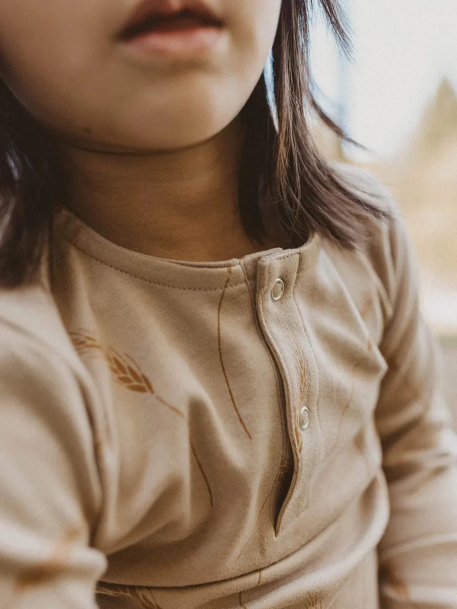 Ziwi Baby - Organic Long Sleeve Tee - Wheat