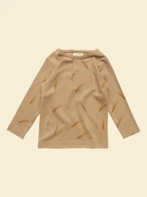 Ziwi Baby - Organic Long Sleeve Tee - Wheat